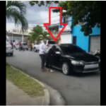 Video: Mujer encuentra su esposo con otra y trata rompe cristal del carro