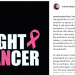 Juliana tiene cáncer de mama