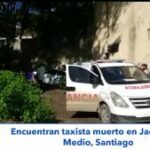 Video: Encuentran unidad 37 de Gacela Taxi muerto en Jacagua Al Medio, Santiago