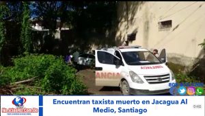 Video: Encuentran unidad 37 de Gacela Taxi muerto en Jacagua Al Medio, Santiago