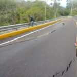 Carretera recién inaugurada Jarabacoa-Manabao-La Ciénega presenta deterioro