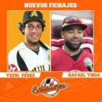 Andulleros firman a Rafael Inoa y Jefri Pérez