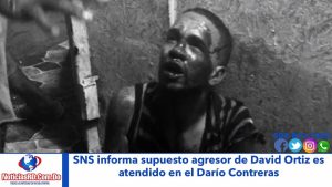 SNS informa supuesto agresor de David Ortiz es atendido en el Darío Contreras