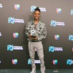 Amenazzy, feliz de ganar en Premios Juventud