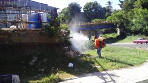 Alcalde Abel Martínez instruye ejecución operativo fumigación diferentes sectores de Santiago