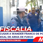 Acusan a Wander Franco por porte ilegal de arma de fuego