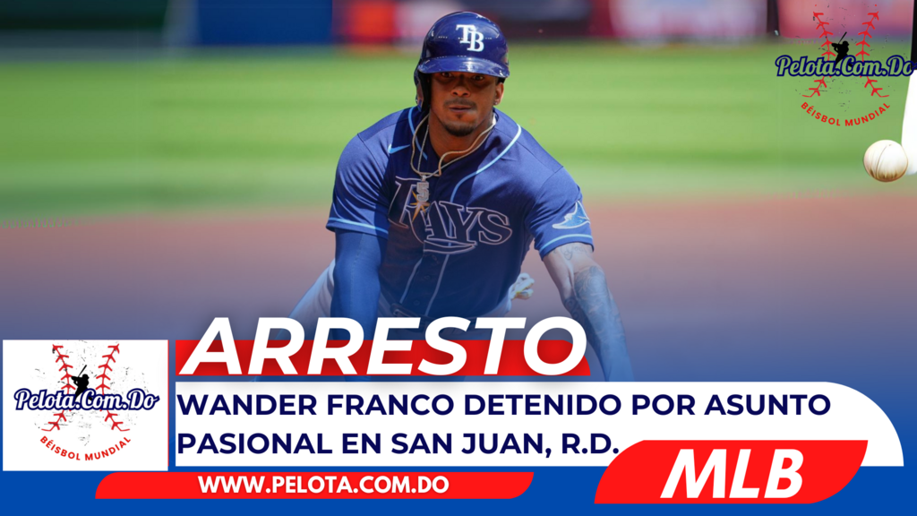 Policía confirma apresamiento de Wander Franco por asunto pasional