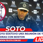 Soto sostuvo una “productiva” reunión de tres horas con Boston